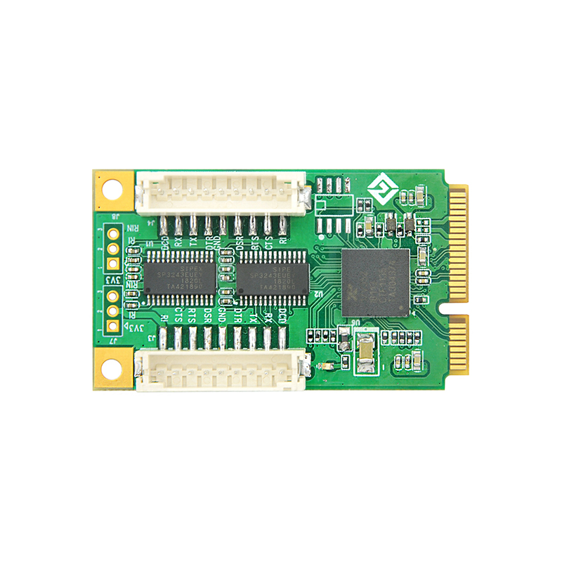 LRUA8252 Mini PCIe x1 双口RS232串口卡