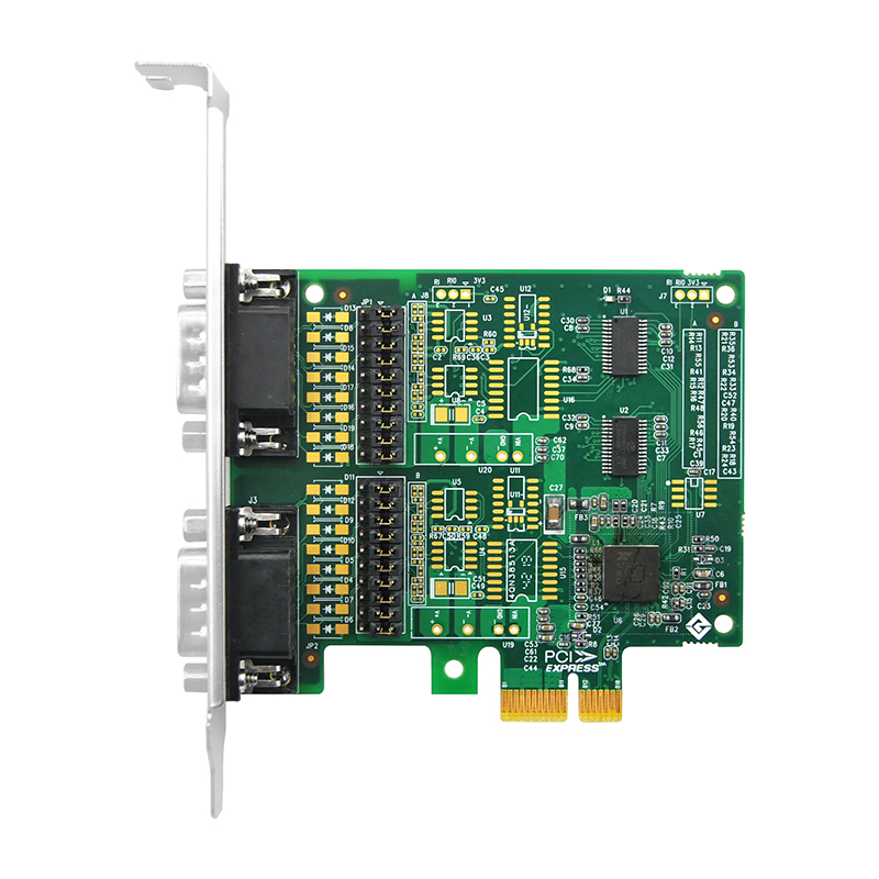 LRUA9252H PCIe x1双口232串口卡