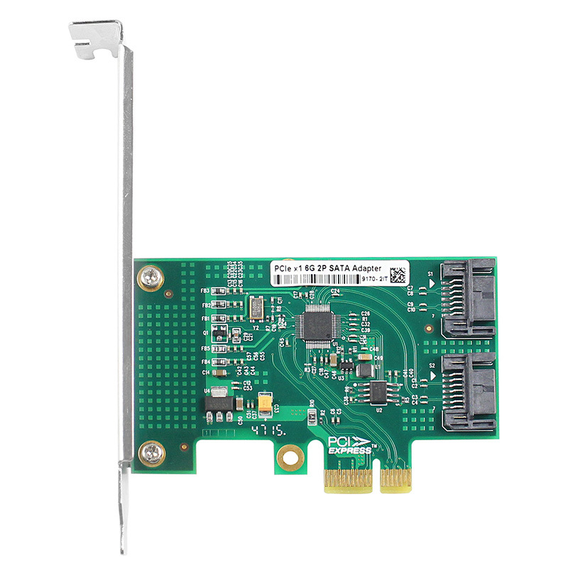 LRST9670-2I 6Gb PCIe x1 to 2-Port SATA3 HBA Card