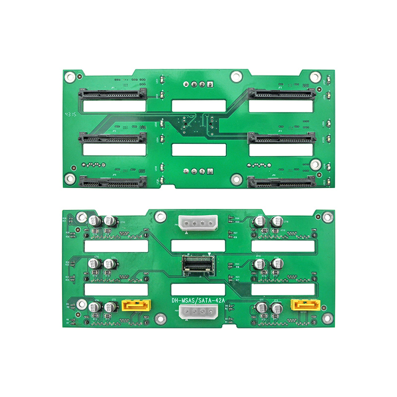 6G LR-MSAS-SATA-42A  6-Slot Backplane Board