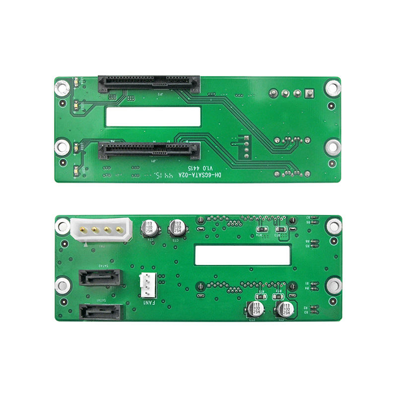 6G LR-6GSATA-02A 2-Slot Backplane Board