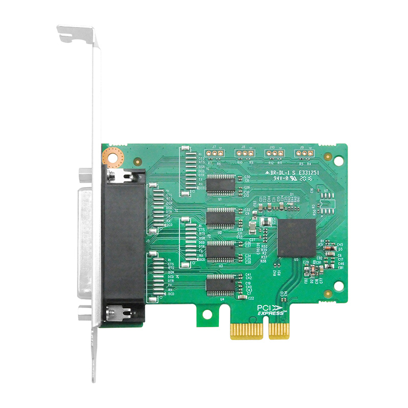 LRUA9254-232 4 Port RS232 PCI Express Serial Card