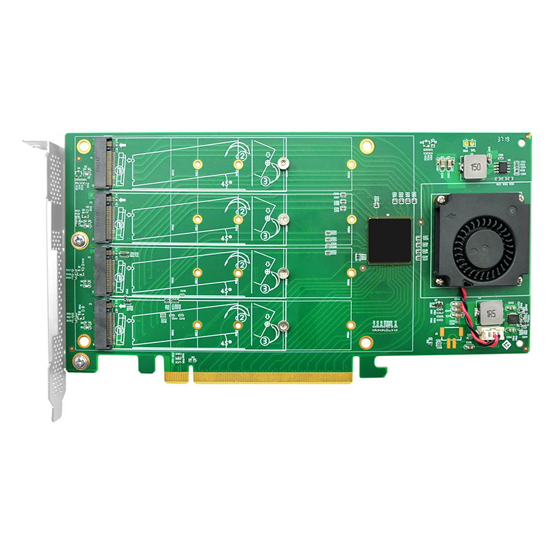 LRNV9547-4I PCIe x16 桥接 四口M.2