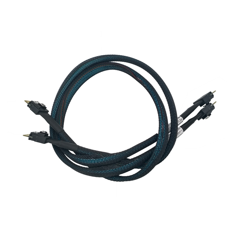 SlimSAS 4i (SFF-8654) to SlimSAS 4i (SFF-8654) Cable-80cm