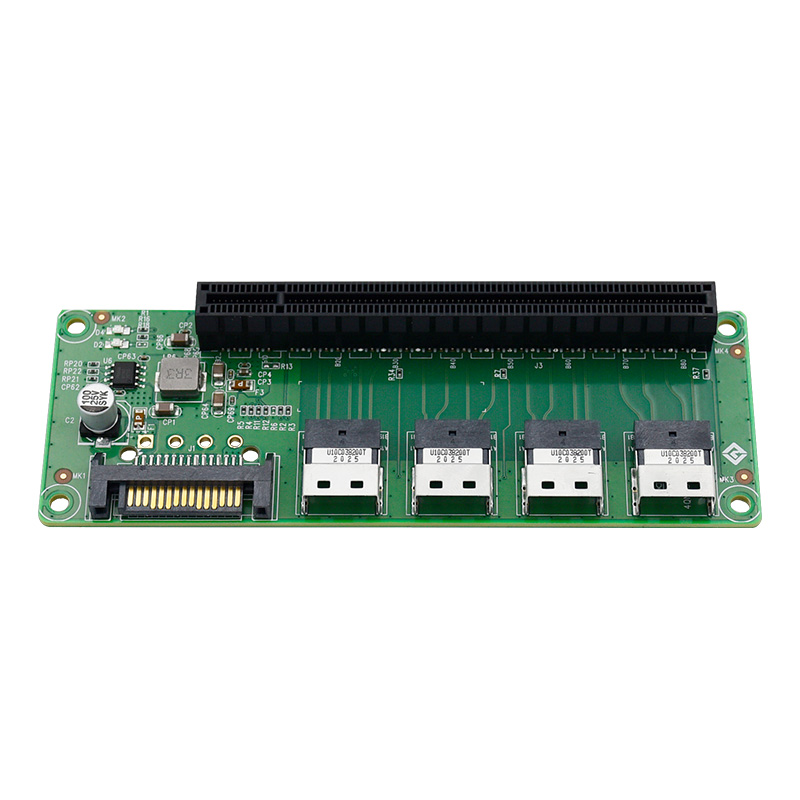 LRFCF941  4 Port SFF-8654 to PCIe x16 Slot Adapter