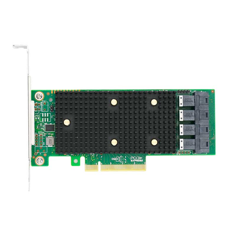 LRTM9C16-16I PCIe3.1 x8 转 16口SAS/SATA/NVMe扩展卡