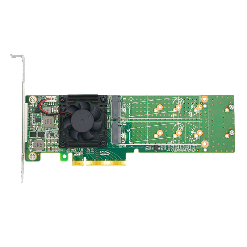 LRNV9547LP-4I PCIe x8 桥接 四口M.2