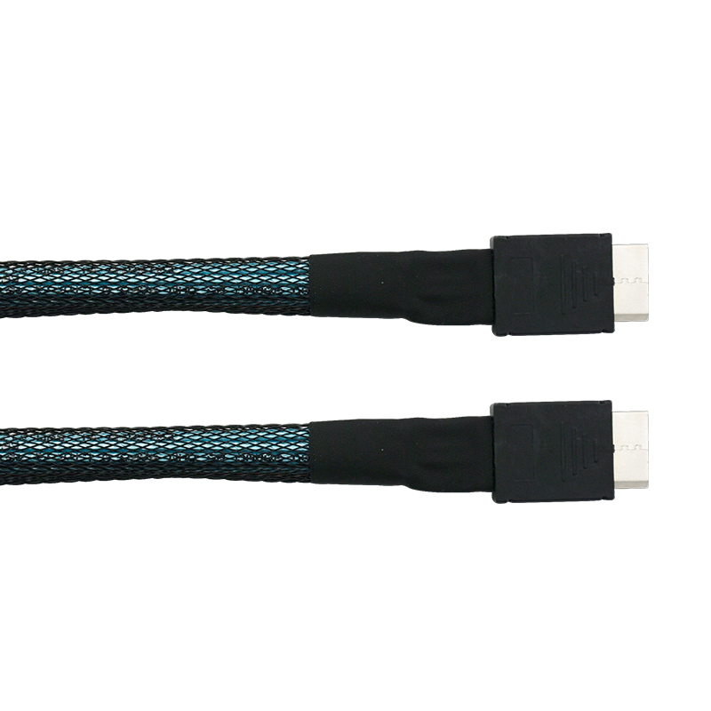 SFF-8611 to SFF-8611 OCULink Cable
